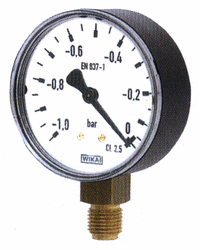 Standartní manometry 111.10.063, závit 1/4