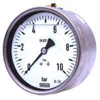 Glycerinové manometry 213.53.063, zadní, závit G1/4