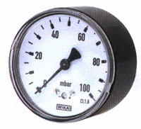 Manometry 612.20.100, zadní, závit G1/2