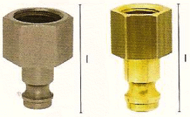 Vsuvky s vnitřním závitem (DN 5)