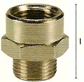 Redukce s trubkovými závity #2 (poniklované provedení)