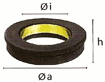 Originální náhradní těsnění spojky GEKA s šroubovacím dotahováním